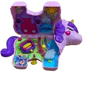 Polly Pockets Unicorn Party Play Set Kids Toy